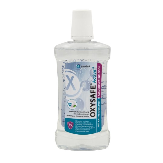 Miradent Oxysafe Active +F Mundspülung 500 ml