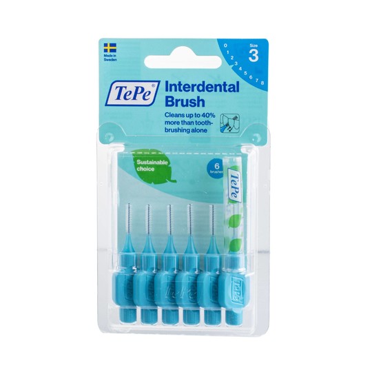 TePe Original 0,6 Interdental blau 6 St.