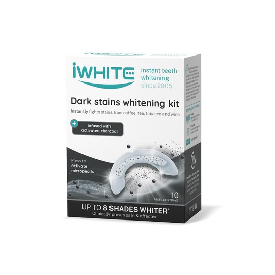 iWhite Dark Stains Zahnaufhellungsset 10 × 0,8 g