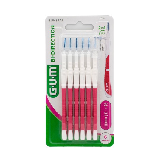 GUM Bi-direction 1,2 Interdentalbürste 6 Stk