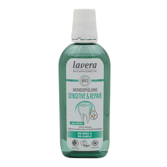 Lavera Sensitive & Repair Mint Mundspülung 400 ml