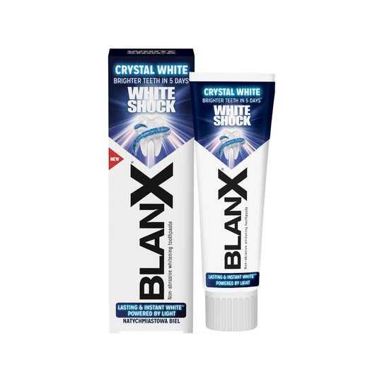 BlanX White Shock Crystal White Zahncreme 75 ml