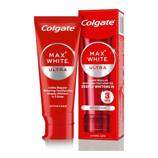 Colgate Max White Ultra Active Foam Zahnpasta 50 ml