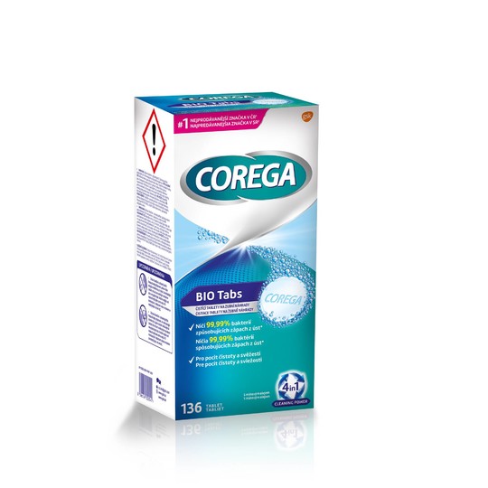 Corega Tabs Bio Formel Tabletten (136 Stk.)