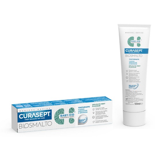 Curasept Biosmalto Baby-Kid Mint Zahnpasta 50 ml