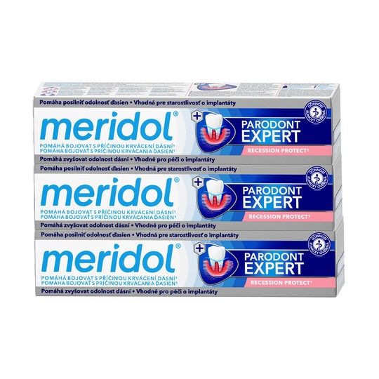 Meridol Parodont Expert Zahnpasta 3×75 ml