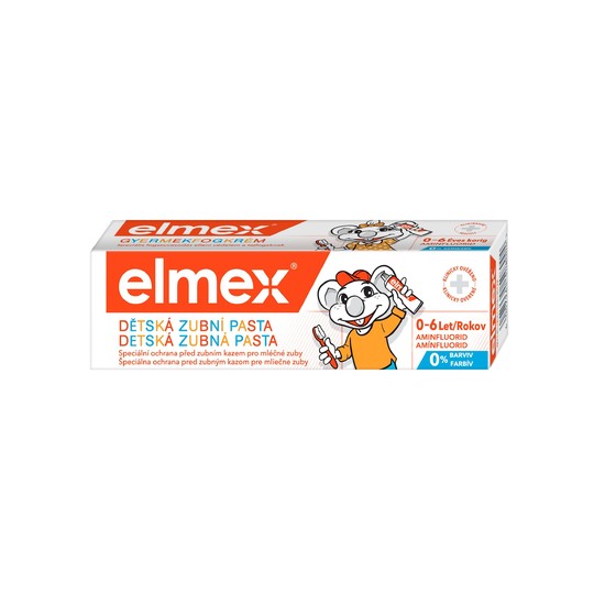 Elmex Kids 0–6 Jahre Kinder-Zahnpasta als Gel (50 ml)