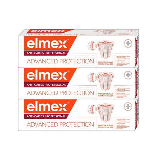 Elmex Anti-Caries Professional Zahncreme 3x75 ml